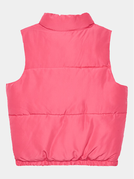 Vero Moda Girl Vero Moda Girl Prsluk Miley 10271755 Ružičasta Regular Fit