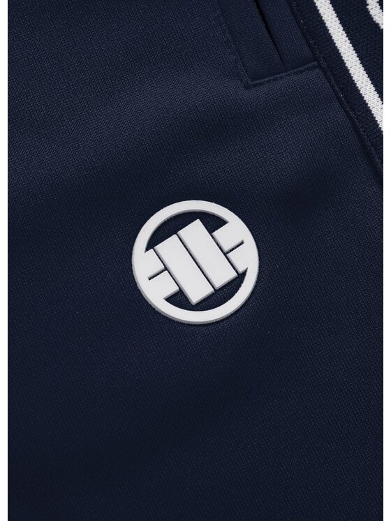 PITBULL PITBULL Spodnie dresowe Spodnie dresowe Oldschool Tape Logo S Granatowy Regular Fit