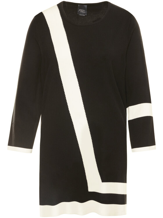 Persona by Marina Rinaldi Persona by Marina Rinaldi Megztinis Appia 1361300 Juoda Relaxed Fit