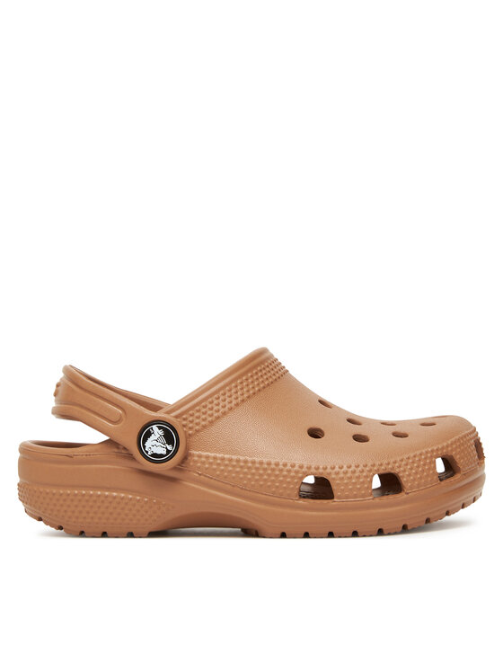 Dziecięce Klapki Crocs, Rozmiar 34/35, Brązowe, Classic Clog 206991