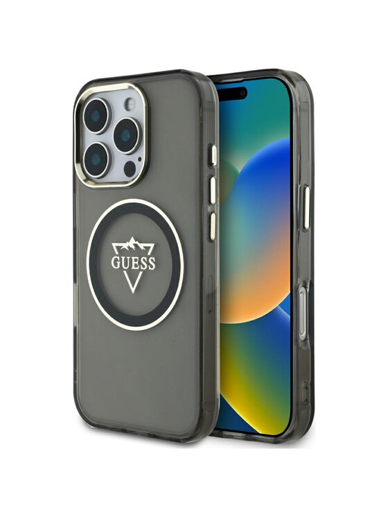 Guess Guess Etui na telefon Apple iPhone 16 Pro Max Czarny