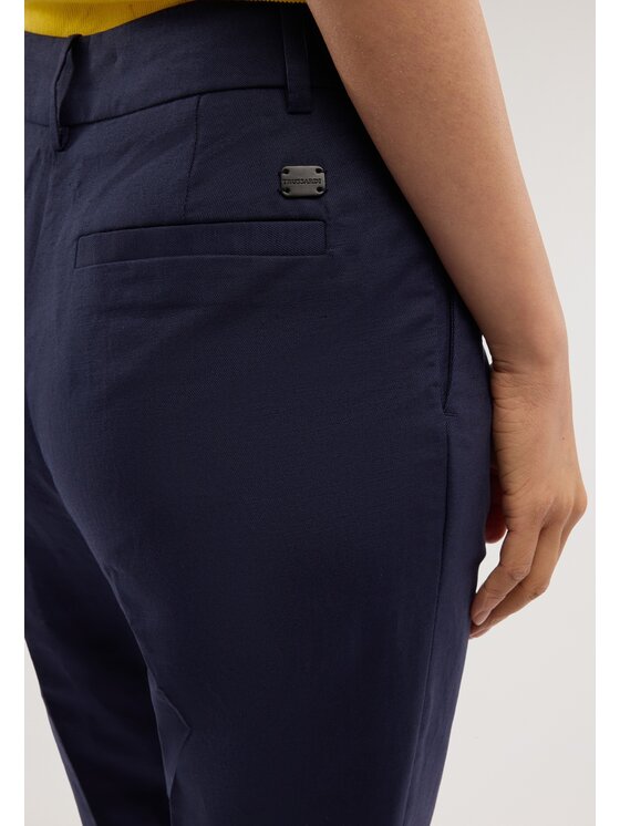 Trussardi Trussardi Pantaloni di tessuto P231A102346N034 Blu Regular Fit