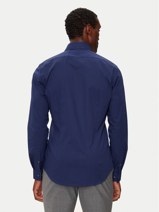 Calvin Klein Calvin Klein Koszula K10K108229 Granatowy Slim Fit