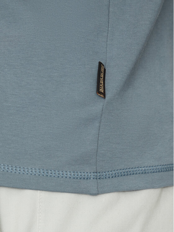 Napapijri Napapijri T-Shirt S-Vanni NP0A4IEA Modrá Regular Fit