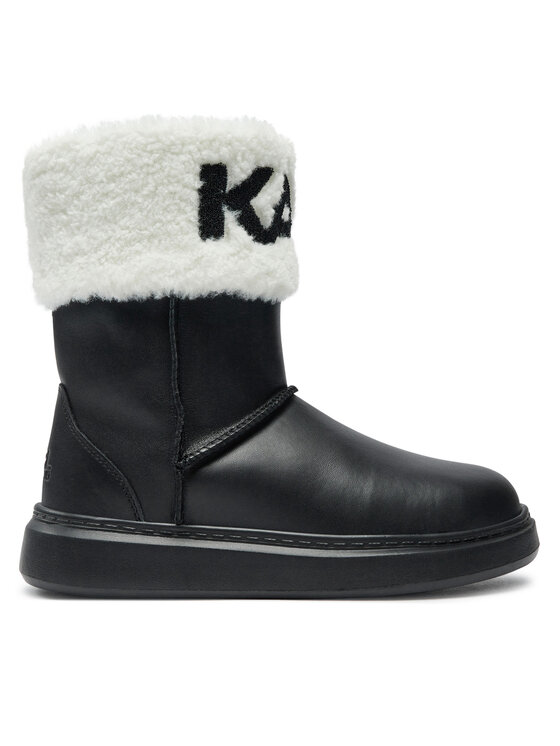 Karl Lagerfeld Kids Čizme Z30312 S Crna