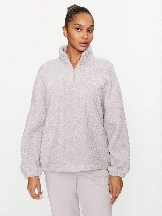 4F 4F Fleecejacke 4FAW23TFLEF140 Violett Regular Fit