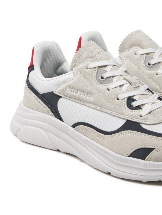 Tommy Hilfiger Tommy Hilfiger Tossud Modern Runner Tech Print FM0FM05123 Valge
