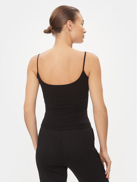 Guess Guess Τοπ Signature V4RP06 J1314 Μαύρο Regular Fit