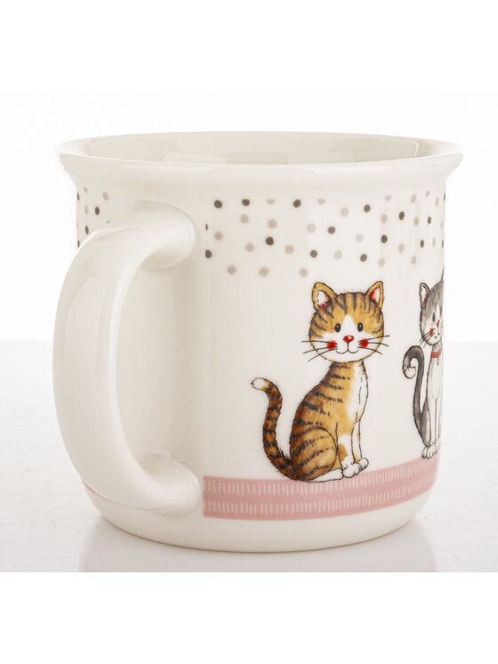 MIAhome MIAhome Kubek porcelanowy GATTINI-4 Biały