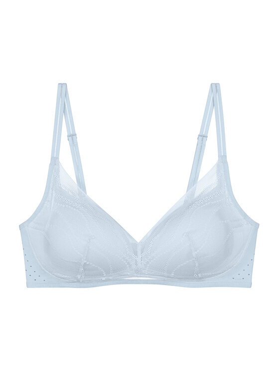 Triumph Triumph Σουτιέν Push-up Breathe & Lift 10226602 Ανοιχτό μπλε