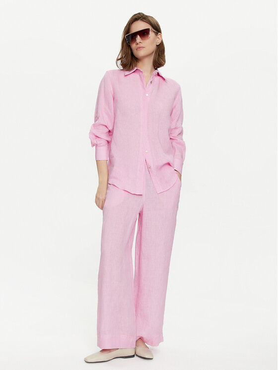 Marella Marella Hemd Racla 2413111104 Rosa Regular Fit