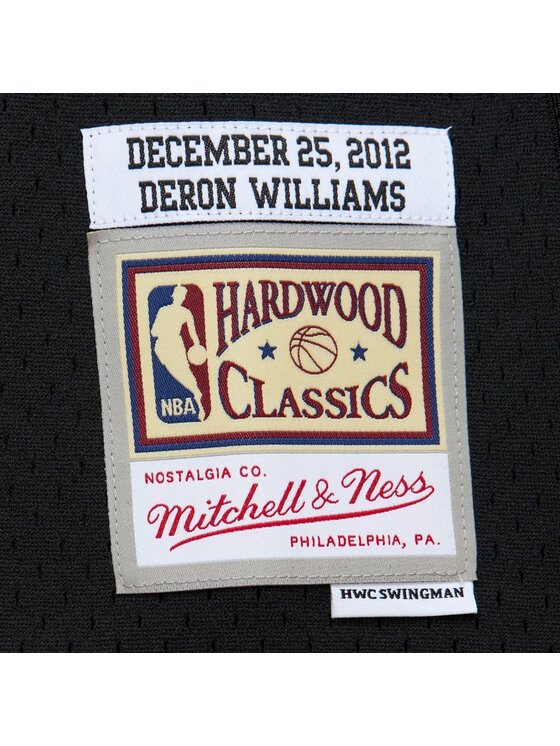 Mitchell & Ness Mitchell & Ness Smanicato NBA SWINGMAN BROOKLYN NETS DERON WILLIAMS Nero Regular Fit