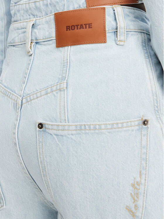 ROTATE ROTATE Blugi 1138251468 Albastru Relaxed Fit
