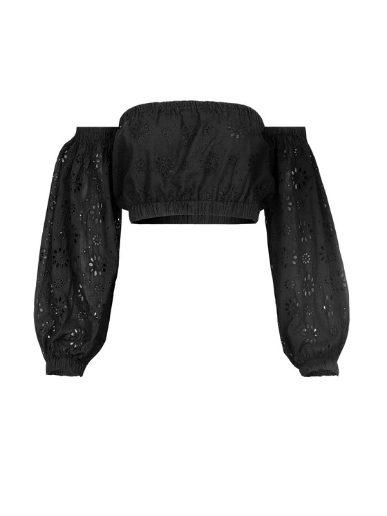 LAURELLA LAURELLA Blúzka Laurella 2UL017249 Čierna Regular Fit