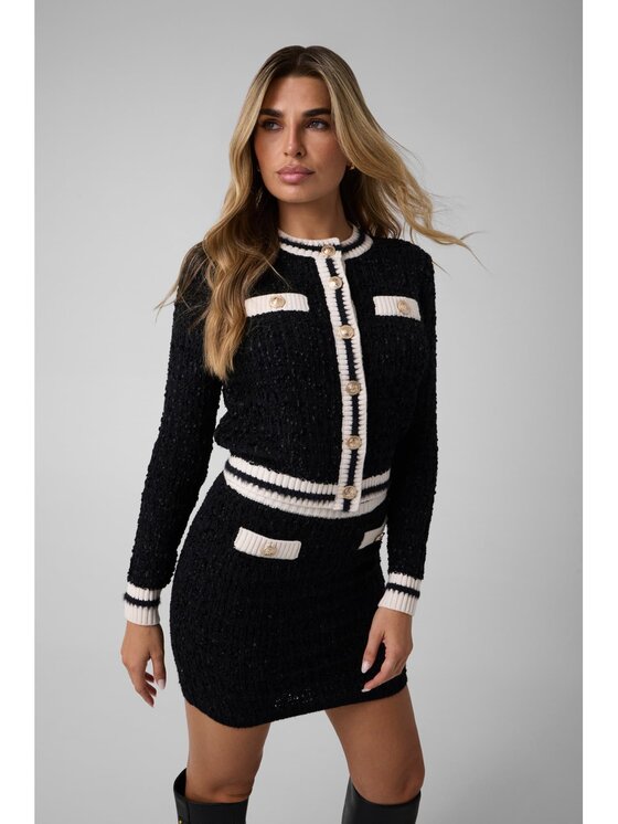Guess Guess Kardigan 184977 Czarny Classic Fit
