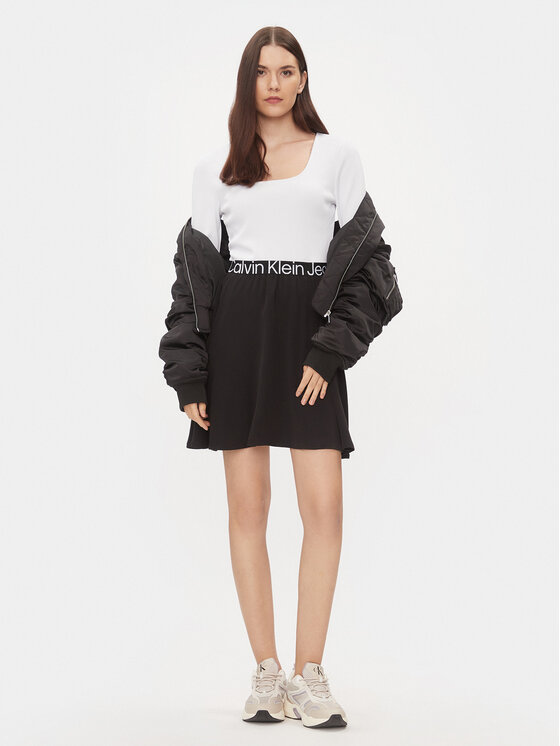 Calvin Klein Jeans Calvin Klein Jeans Každodenní šaty J20J222523 Barevná Regular Fit