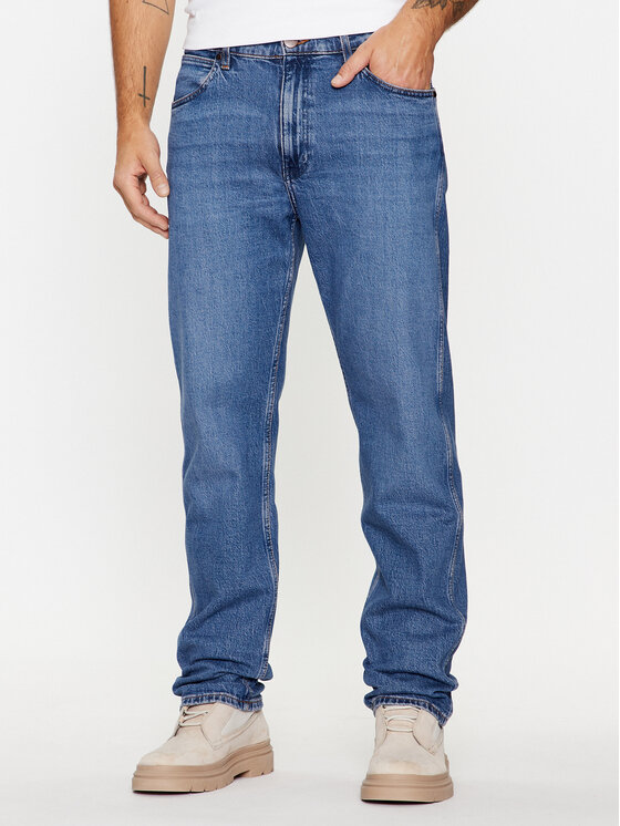Wrangler Wrangler Jeans hlače Frontier 112341442 Modra Relaxed Fit