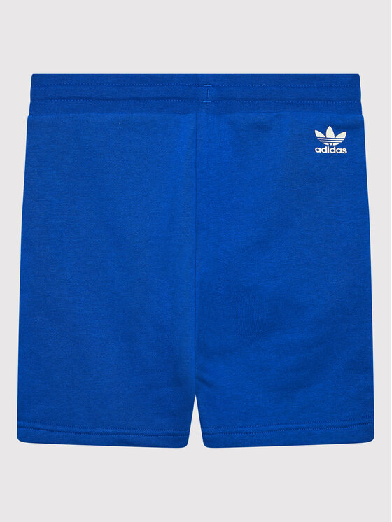 adidas adidas Sportiniai šortai adicolor HE6833 Mėlyna Regular Fit