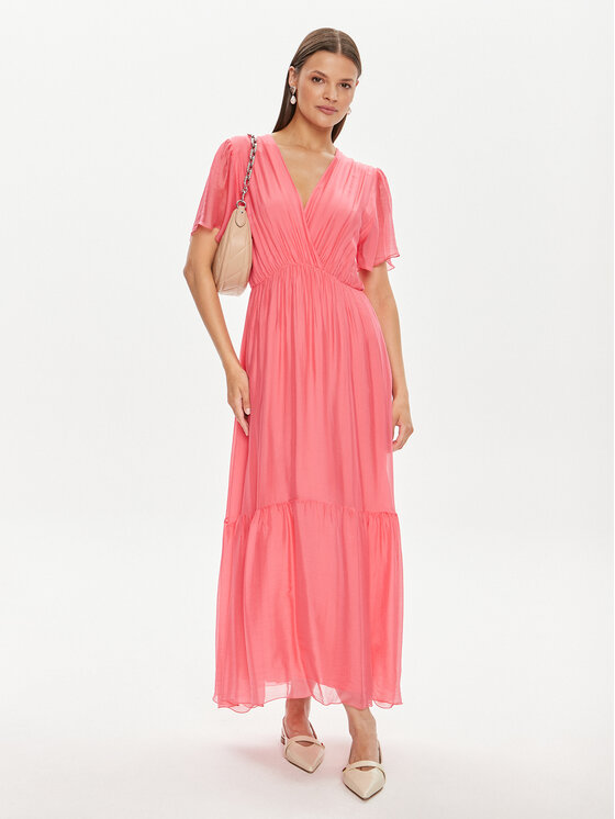 Haveone Haveone Sommerkleid AFF-L013 Rosa Regular Fit