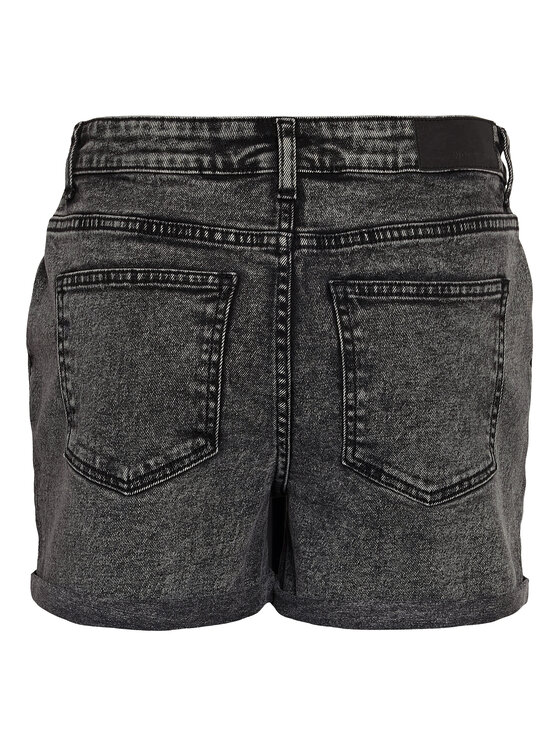Noisy May Noisy May Pantaloni scurți de blugi Moni 27033697 Gri Slim Fit