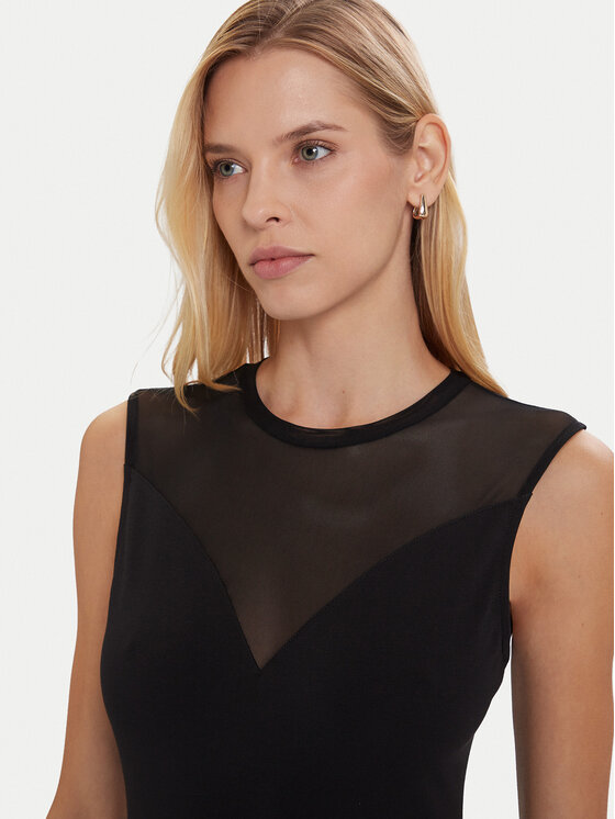 Morgan Morgan Blúzka 252-DIMARA Čierna Slim Fit