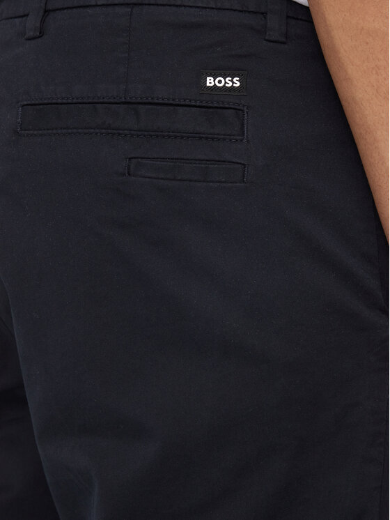 BOSS Boss Chinosy Kaiton 50505392 Granatowy Slim Fit