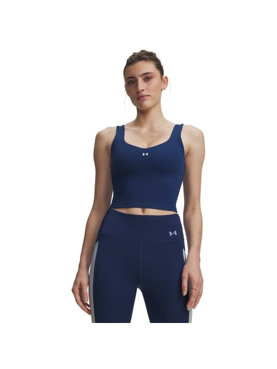 Under Armour Under Armour Top 6013773 Granatowy Slim Fit