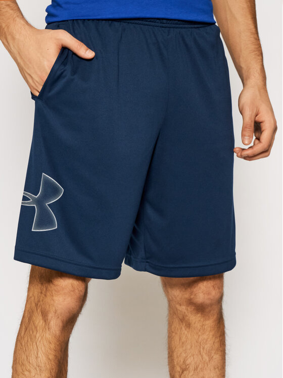 Under Armour Športové kraťasy Ua Tech 1306443 Tmavomodrá Loose Fit