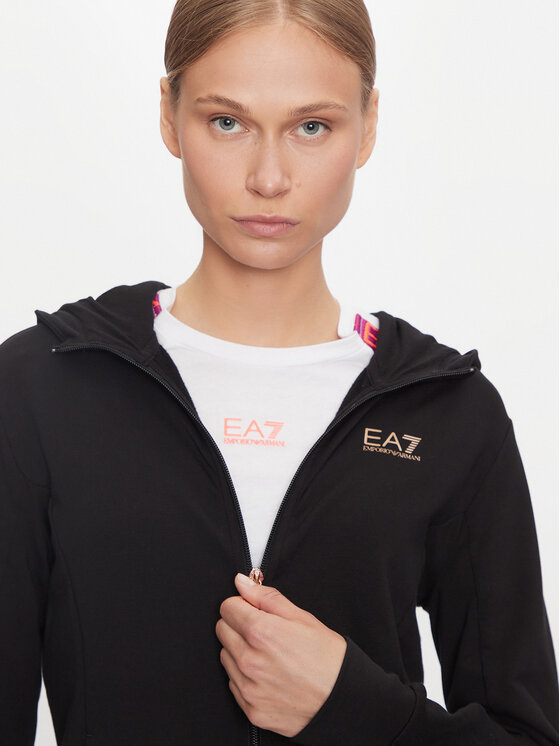 EA7 Emporio Armani EA7 Emporio Armani Felpa 6DTM10 TJZEZ Nero Regular Fit