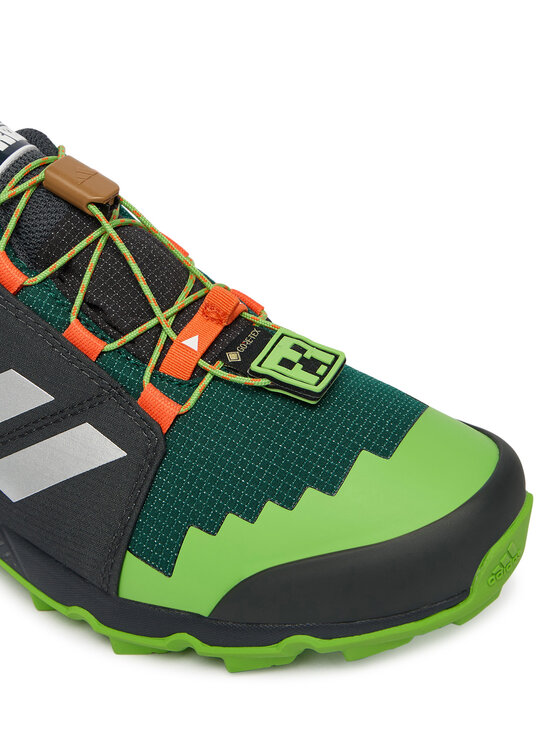 adidas adidas Trekkingi Minecraft Terrex Gore-Tex Hiking JR1314 Zielony
