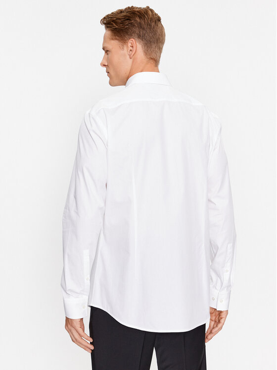 HUGO Hugo Košulja Keidi 50500966 Bijela Slim Fit