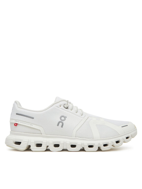 On Sneakersy Cloud 6 3WF10061200 Biela