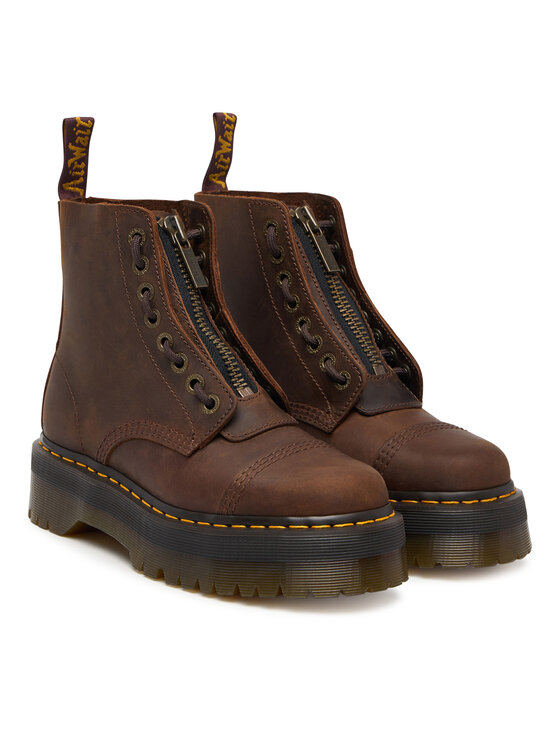 Dr. Martens Dr. Martens Glany Crazy Horse DM40910200 Brązowy