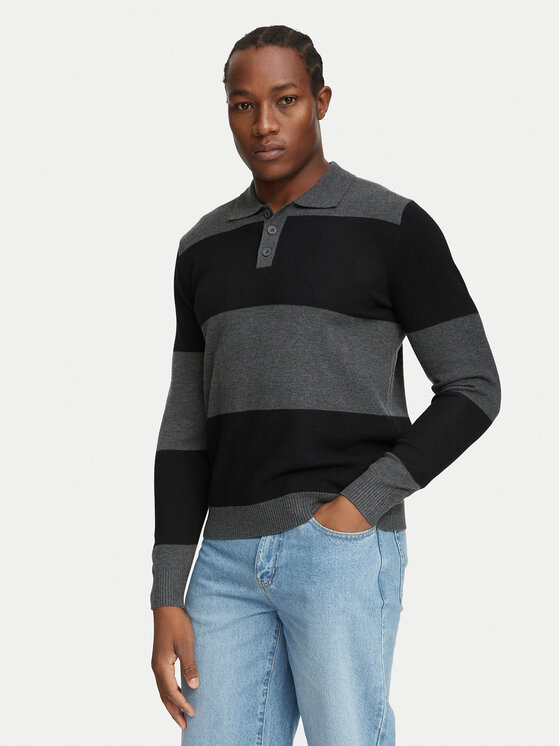 Beverly Hills Polo Club Beverly Hills Polo Club Pullover 62SWM1303 Grau Regular Fit