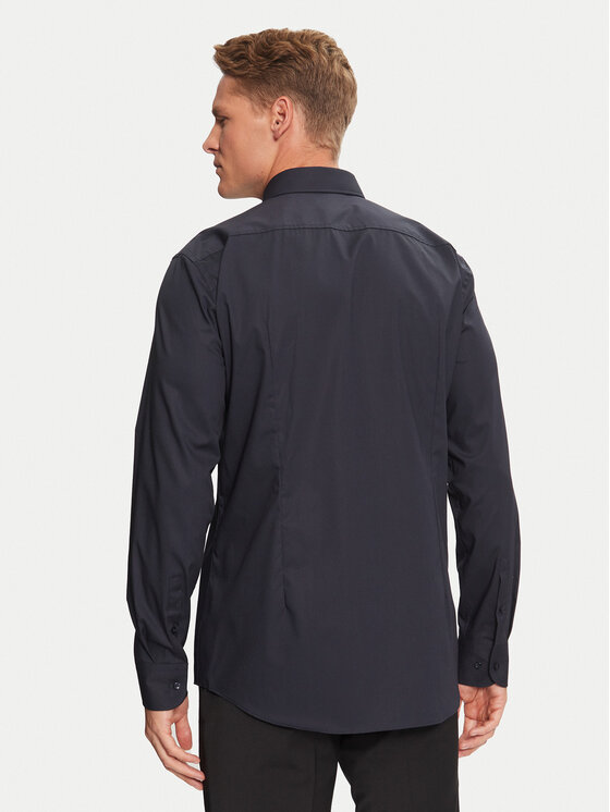 BOSS Boss Camicia H-Hank-Kent-C1-214 50469345 Blu scuro Slim Fit
