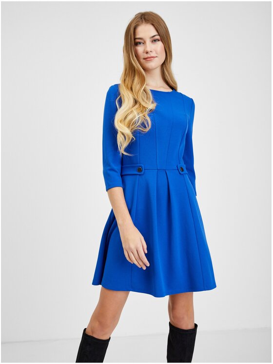 Orsay Orsay Sukienka 421297-555000__L Niebieski Regular Fit
