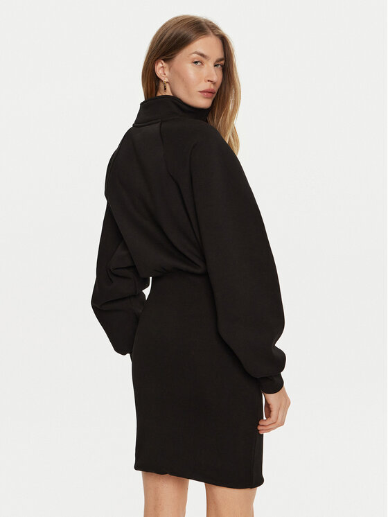 Guess Guess Трикотажна сукня V4BK06 KCHX0 Чорний Regular Fit