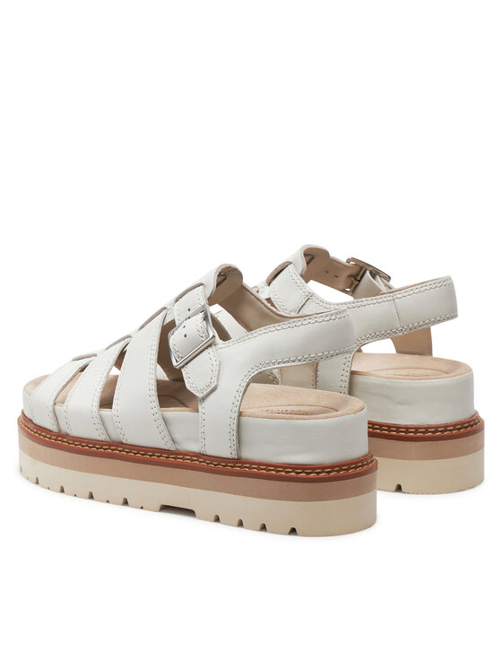 Clarks Clarks Босоніжки Orianna Twist 26176318 Білий