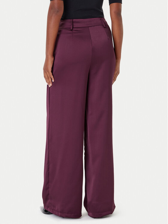 Rinascimento Rinascimento Pantaloni palazzo CFC0124993003 Vișiniu Wide Leg