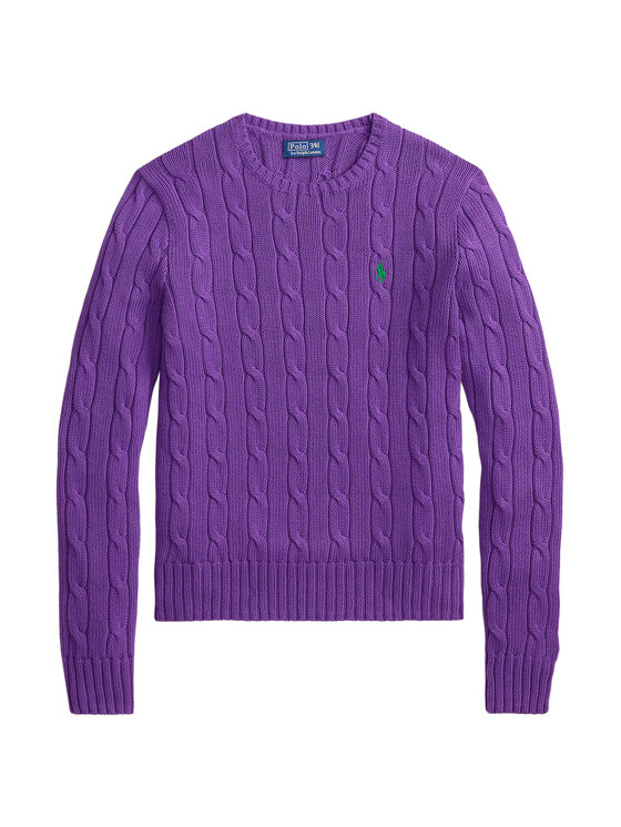 Polo Ralph Lauren Polo Ralph Lauren Svetr 211971869503 Fialová Slim Fit