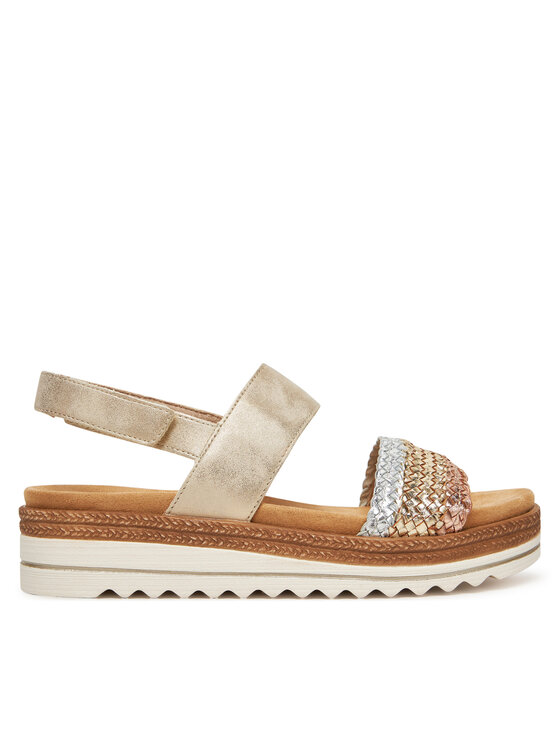 Remonte Remonte Sandalen D0Q56-90 Goldfarben
