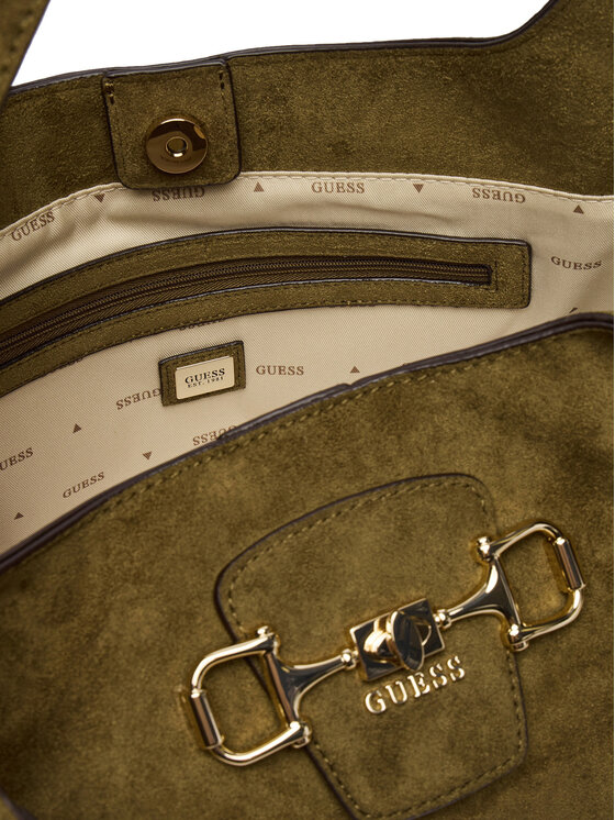 Guess Guess Rankinė Sunset HWSG23 14020 Tamsiai žalia