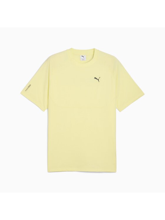 Puma Puma T-Shirt 632100 Żółty Regular Fit
