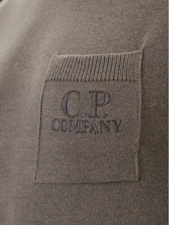 C.P. Company C.P. Company Svetr 19CMKN061A110432A Šedá Regular Fit