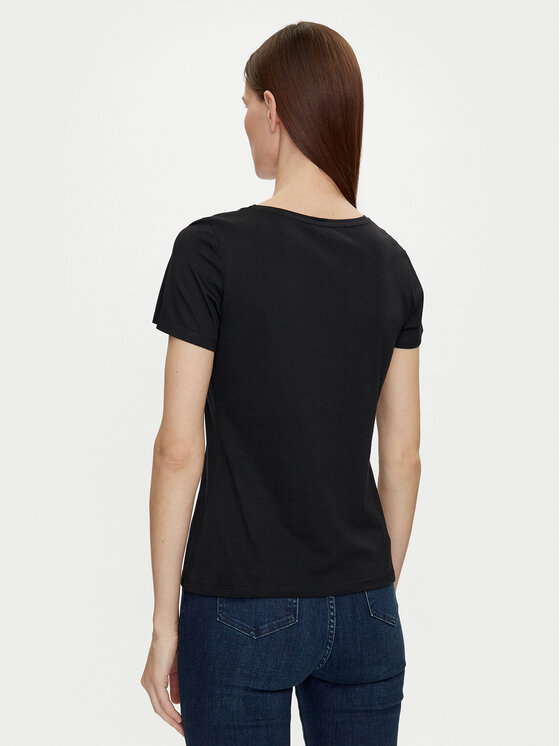 Morgan Morgan T-shirt 241-DONNA Crna Regular Fit