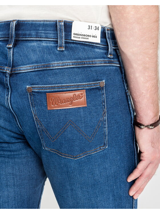 Wrangler Wrangler Jeans GREENSBORO Blu Straight Leg