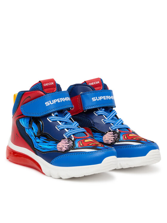 Geox Geox Sneakersy J Ciberdron J56LBF 0BC14 C0200 D Modrá