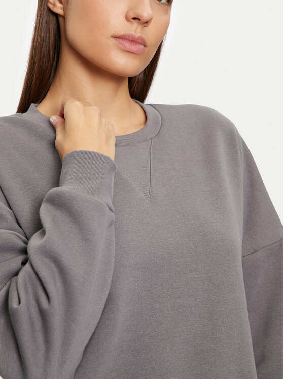 Noisy May Noisy May Trikotažinė suknelė Alden 27030633 Pilka Loose Fit