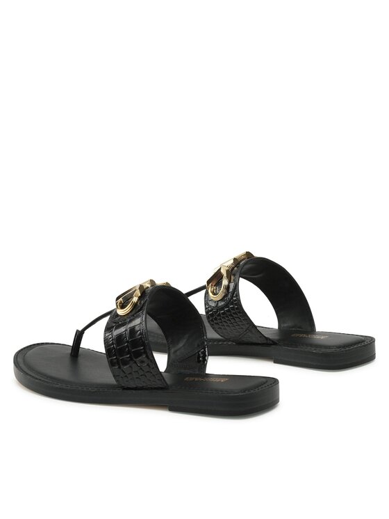 MICHAEL Michael Kors MICHAEL Michael Kors В'єтнамки Parker Thong 40S3PKFS1E Чорний