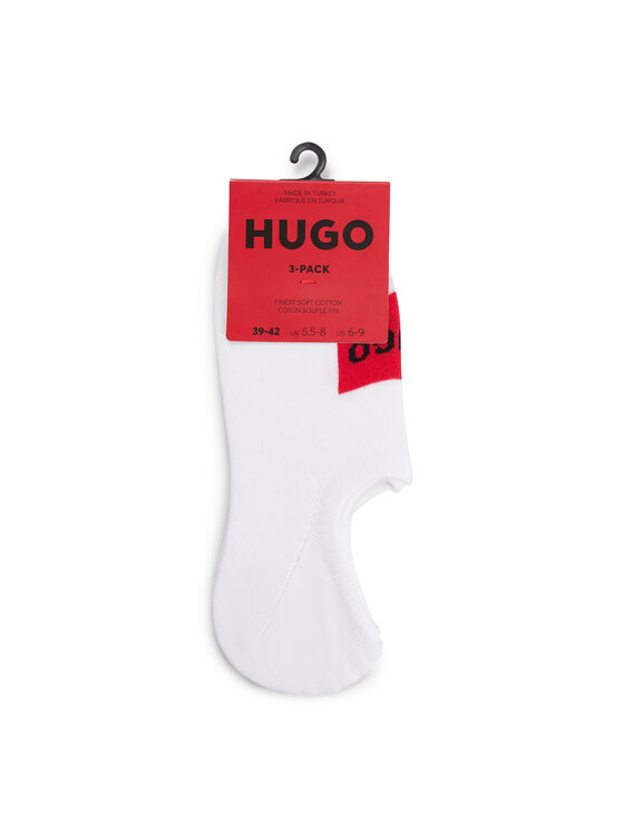 HUGO HUGO Kotníkové ponožky 50496082 Bílá